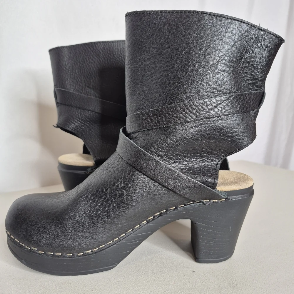 Calou Stockholm Julia Open Back Clog Bootie - Size 37
